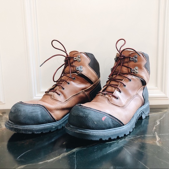 red wing composite toe work boots